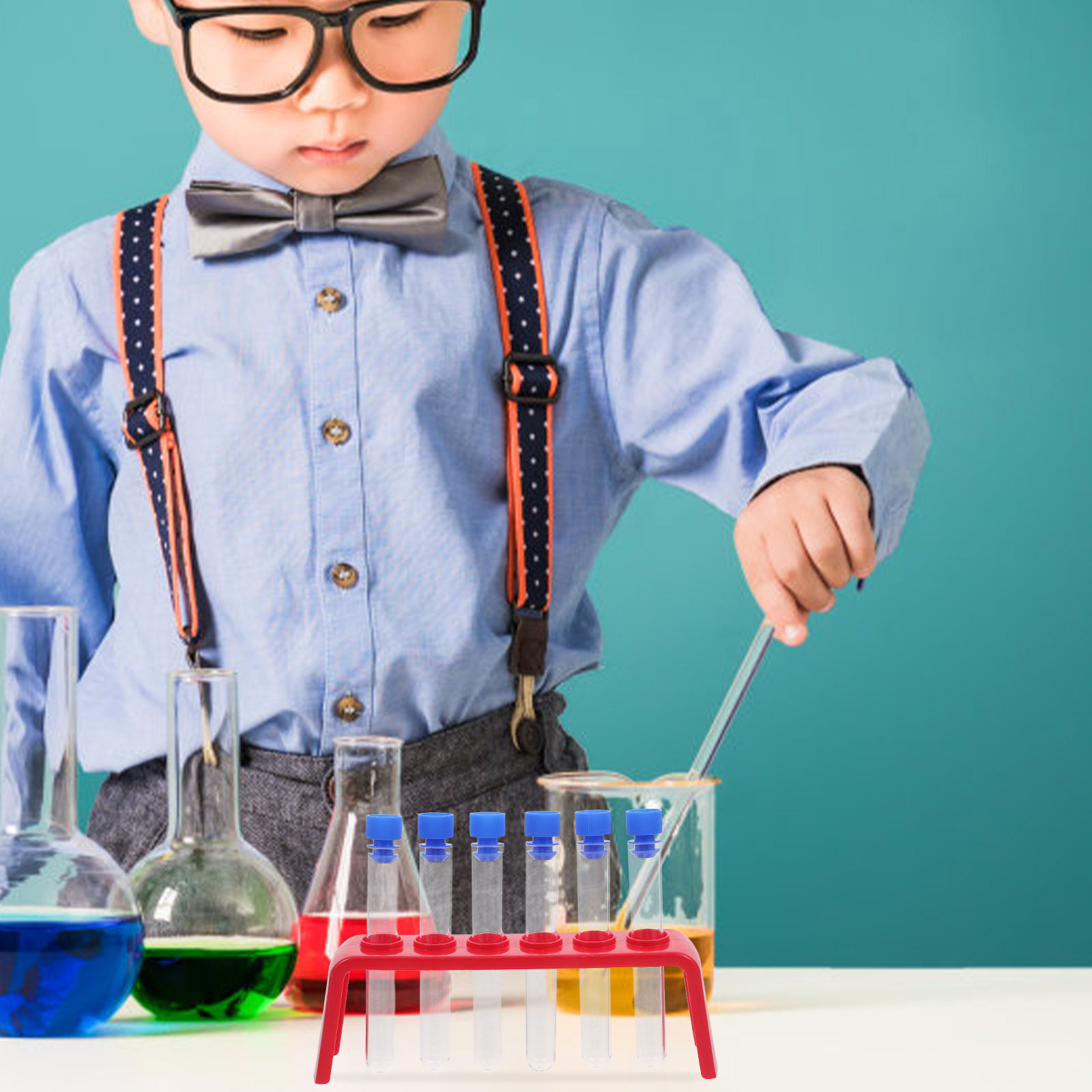 Science Kit - 6Pcs Science Experiment Set Plastic Test