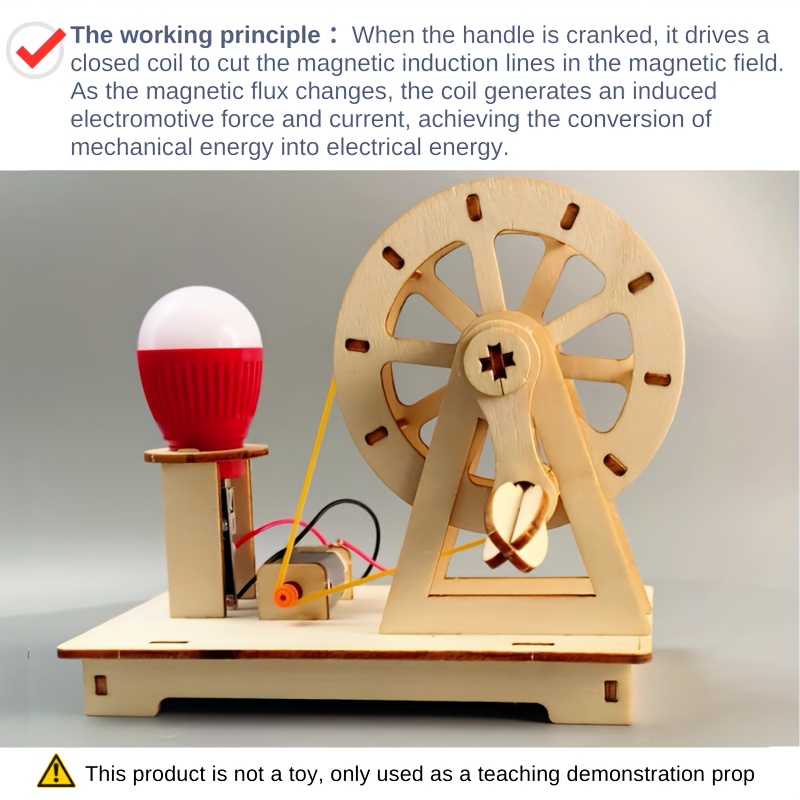 Wooden Kids Educational Toys D - Science Project Physics recension och pris
