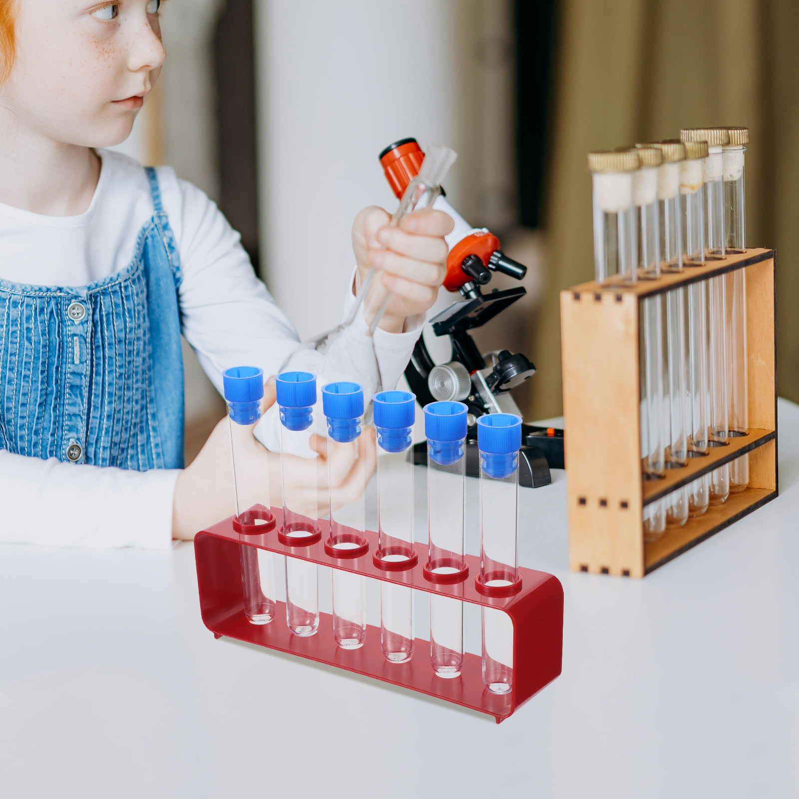 1Set Science Test Tube Clear P - Science Kit recension och pris
