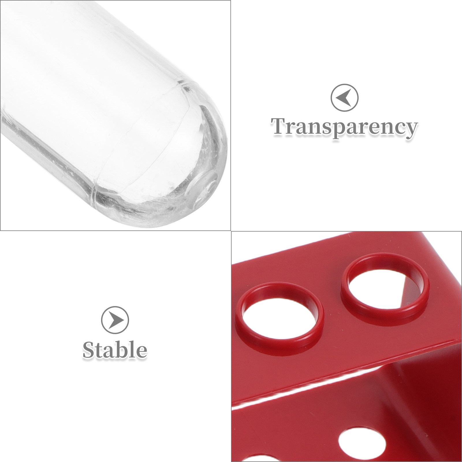 1Set Science Test Tube Clear P - Science Kit recension och pris