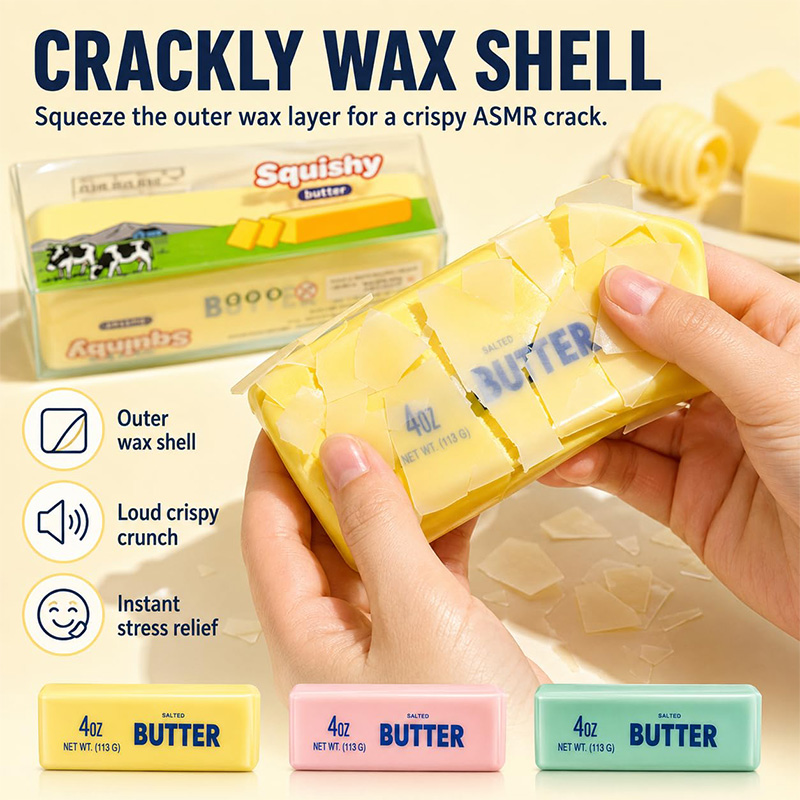 Crispy Wax Butter Squishy Pink - Crystal Growing Kit recension och pris