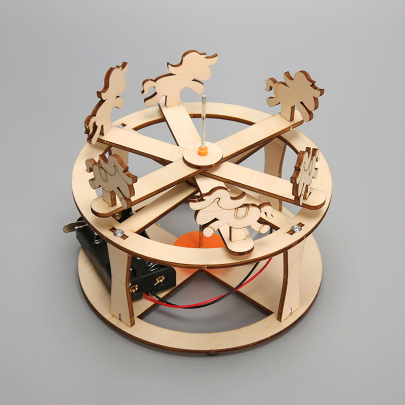 HUAHUABuild Your Own Carousel  - Science Toy recension och pris