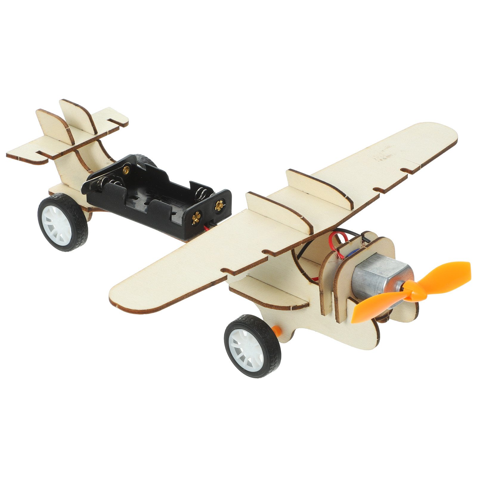 1Set Wooden Glider Plane DIY S - Science Project Physics recension och pris