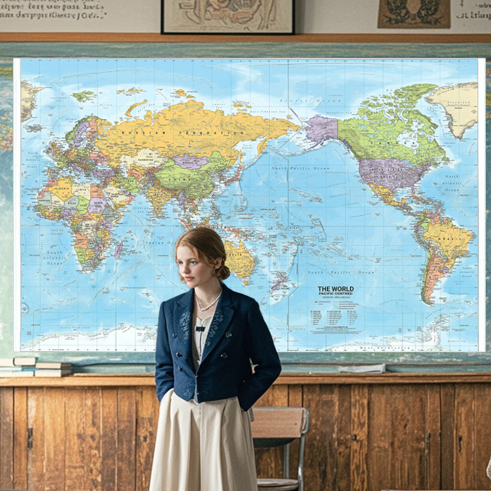 World Map 2012 Fabric Large Po - Star Map Poster recension och pris