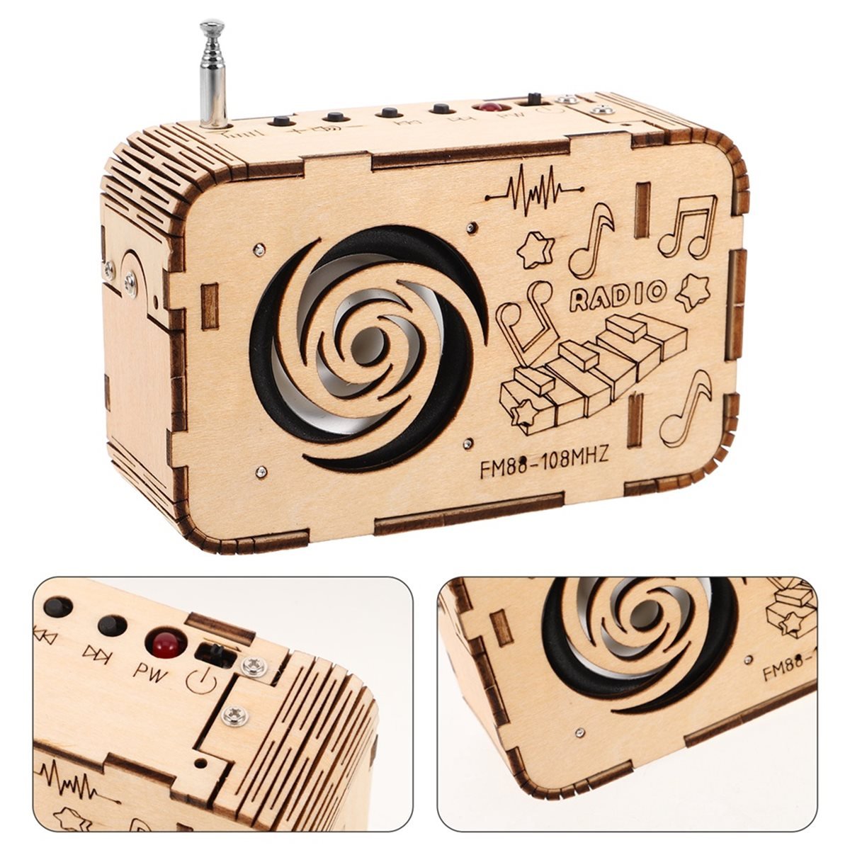 DT57 LATEST MODEL 88-108MHZ DI - Science Project Physics recension och pris