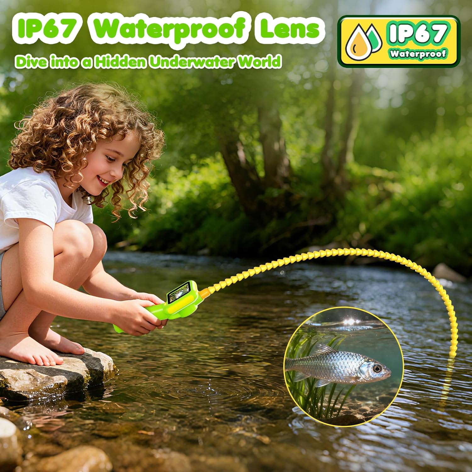 Endoscope for Kids, Borescope  - Science Kit recension och pris