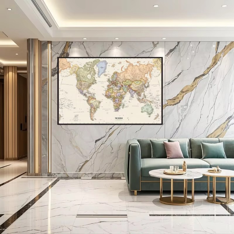 Vintage Hanging Poster World M - Star Map Poster recension och pris